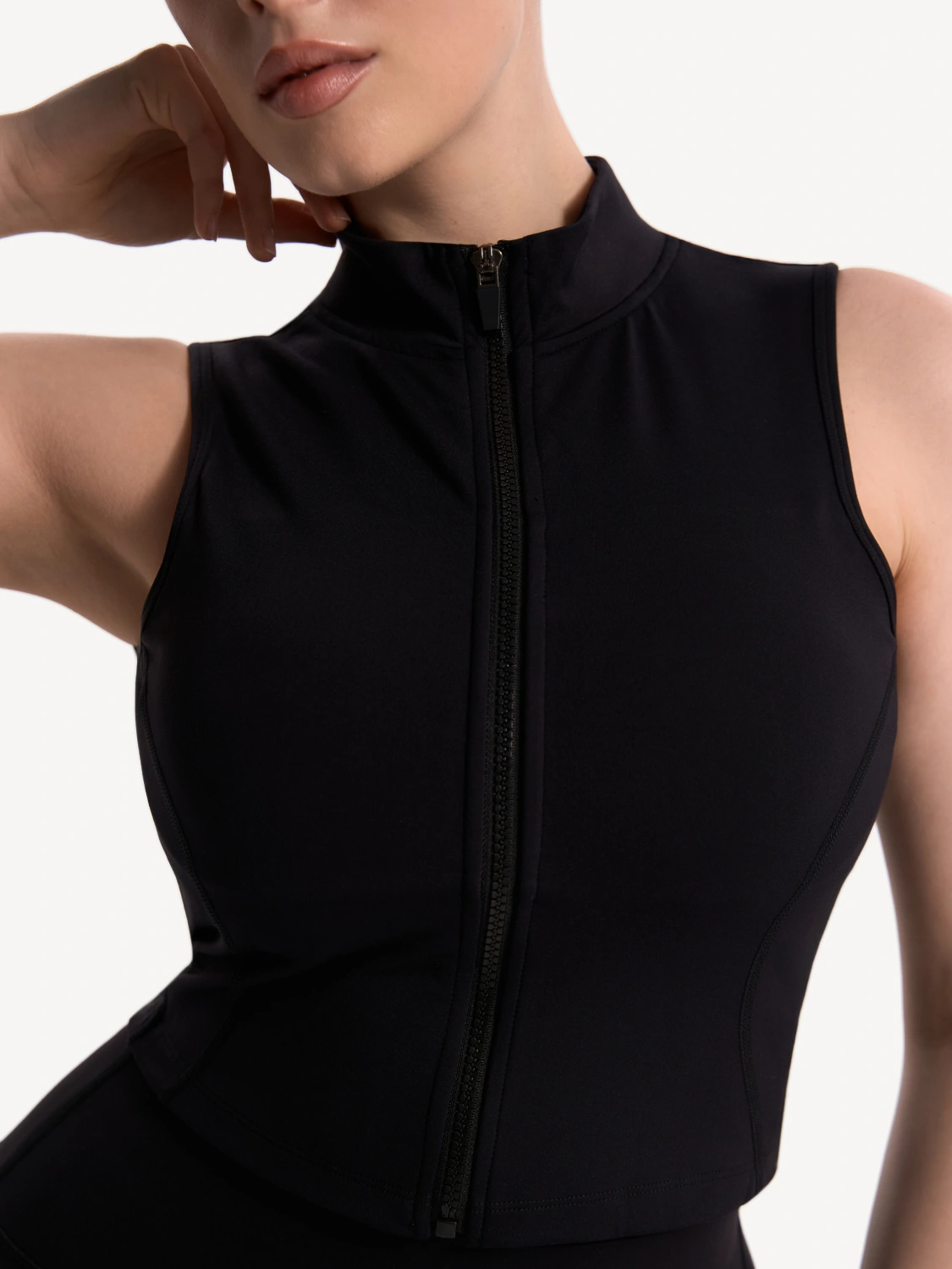 Топ на молнии sportswear - фото 3