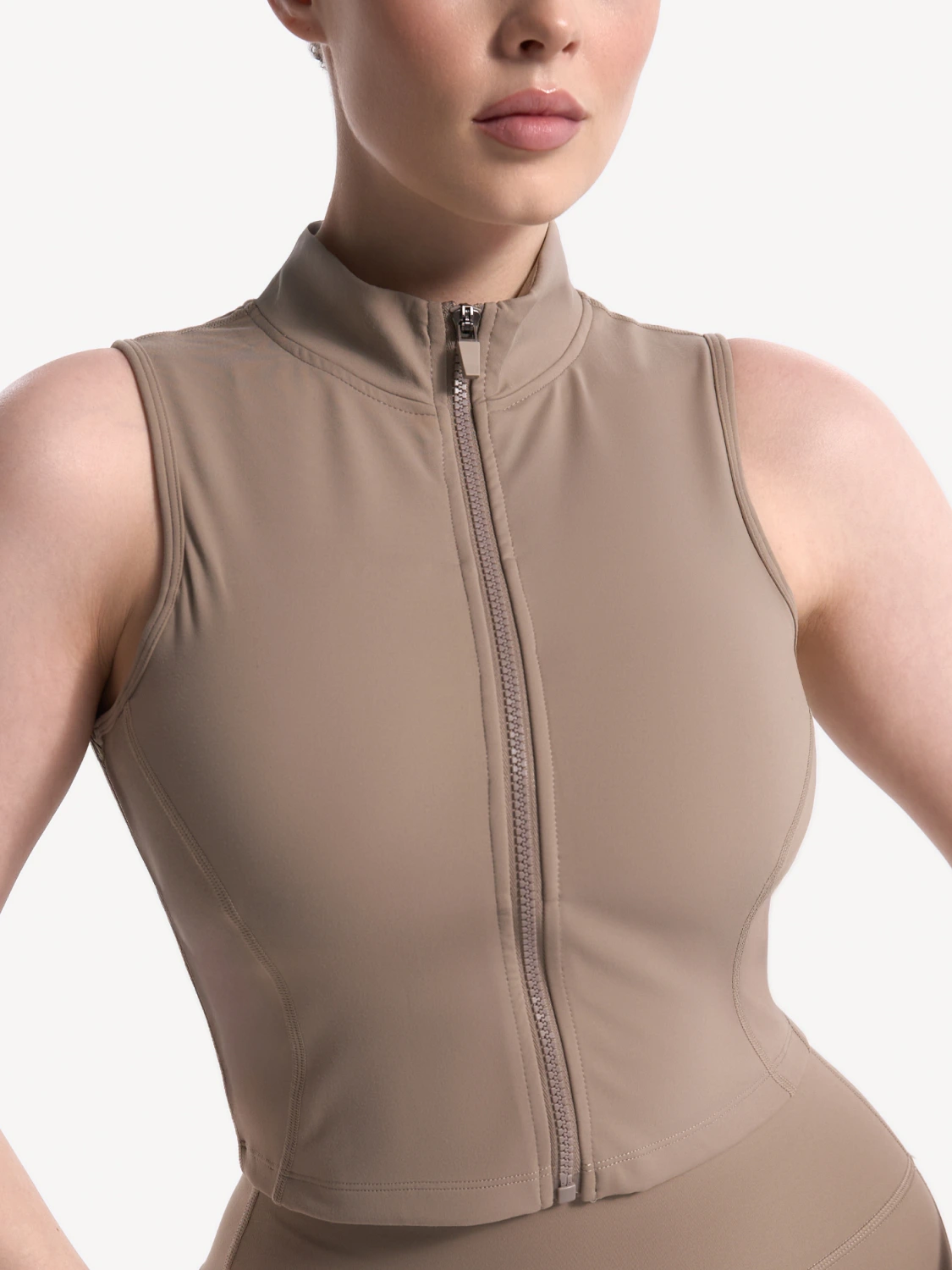 Топ на молнии sportswear - фото 3