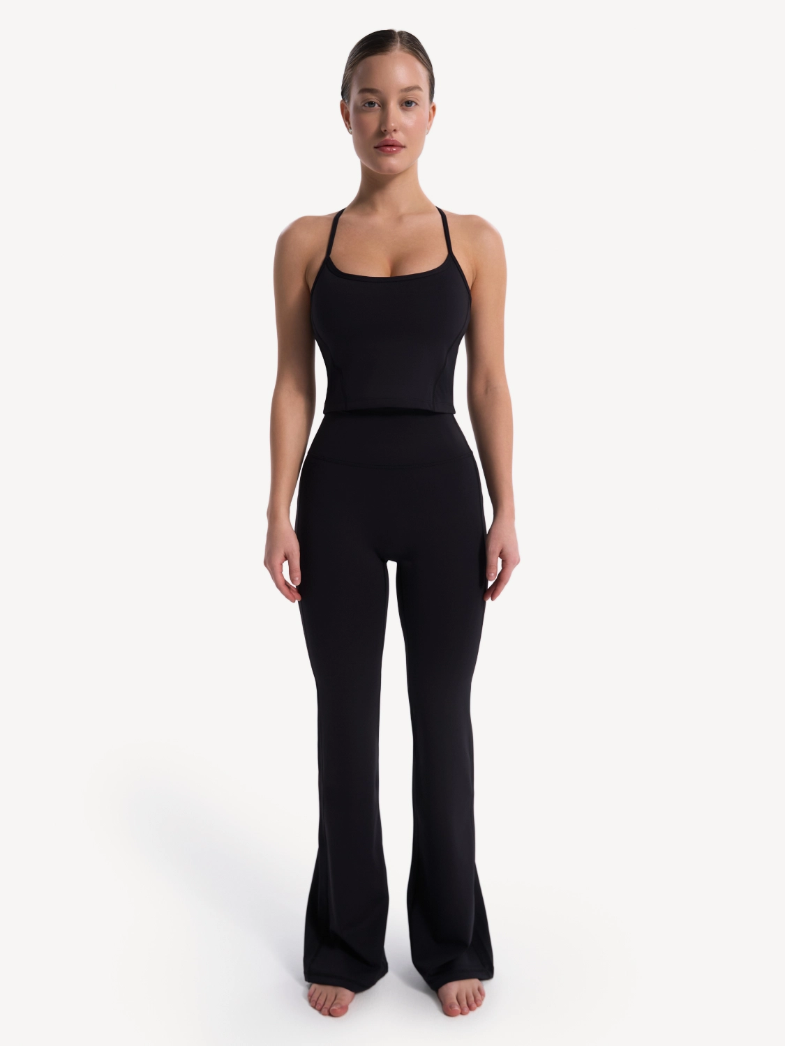 Леггинсы клеш sportswear Черный