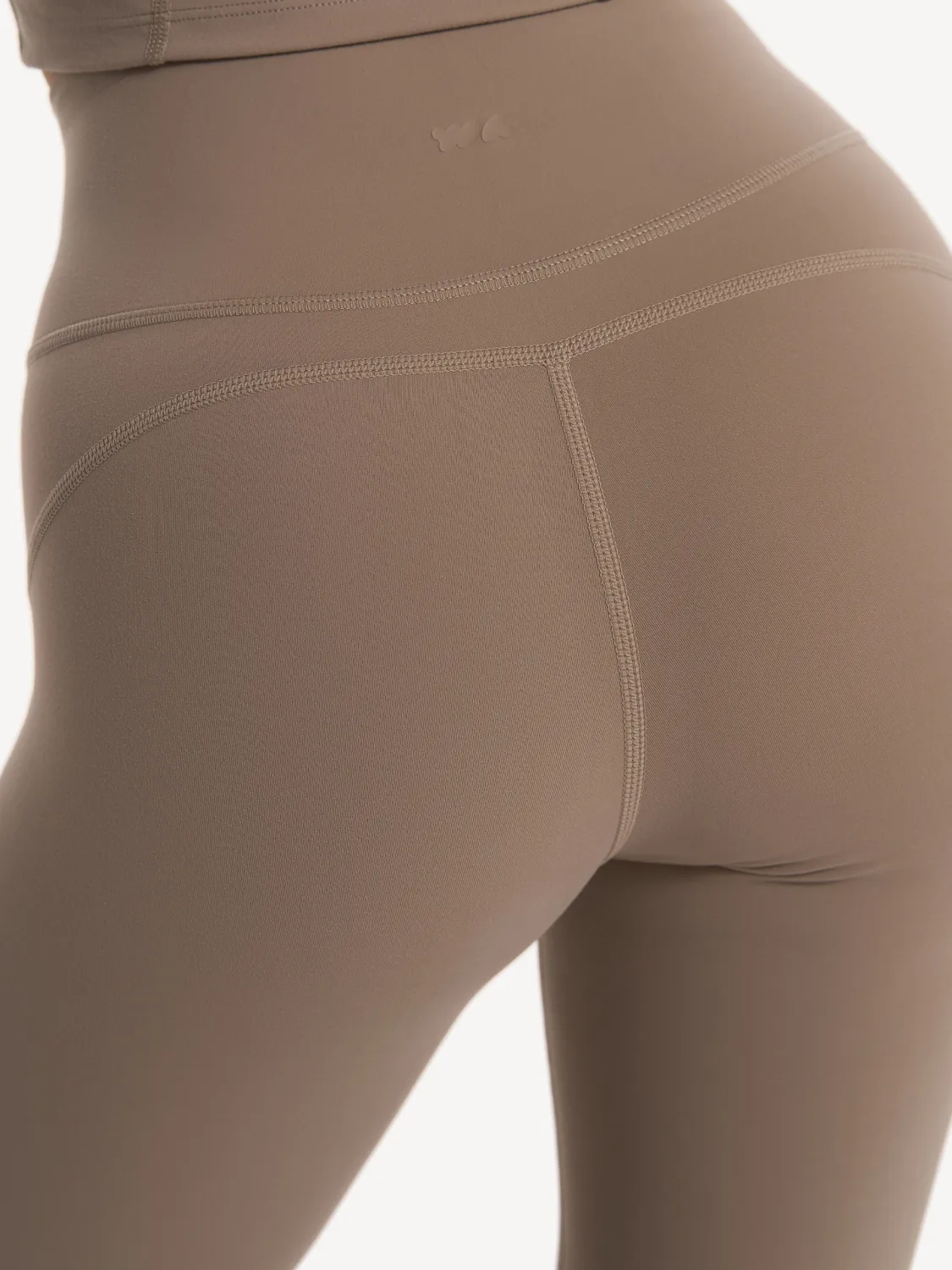 Леггинсы клеш sportswear Серо-Коричневый - фото 5
