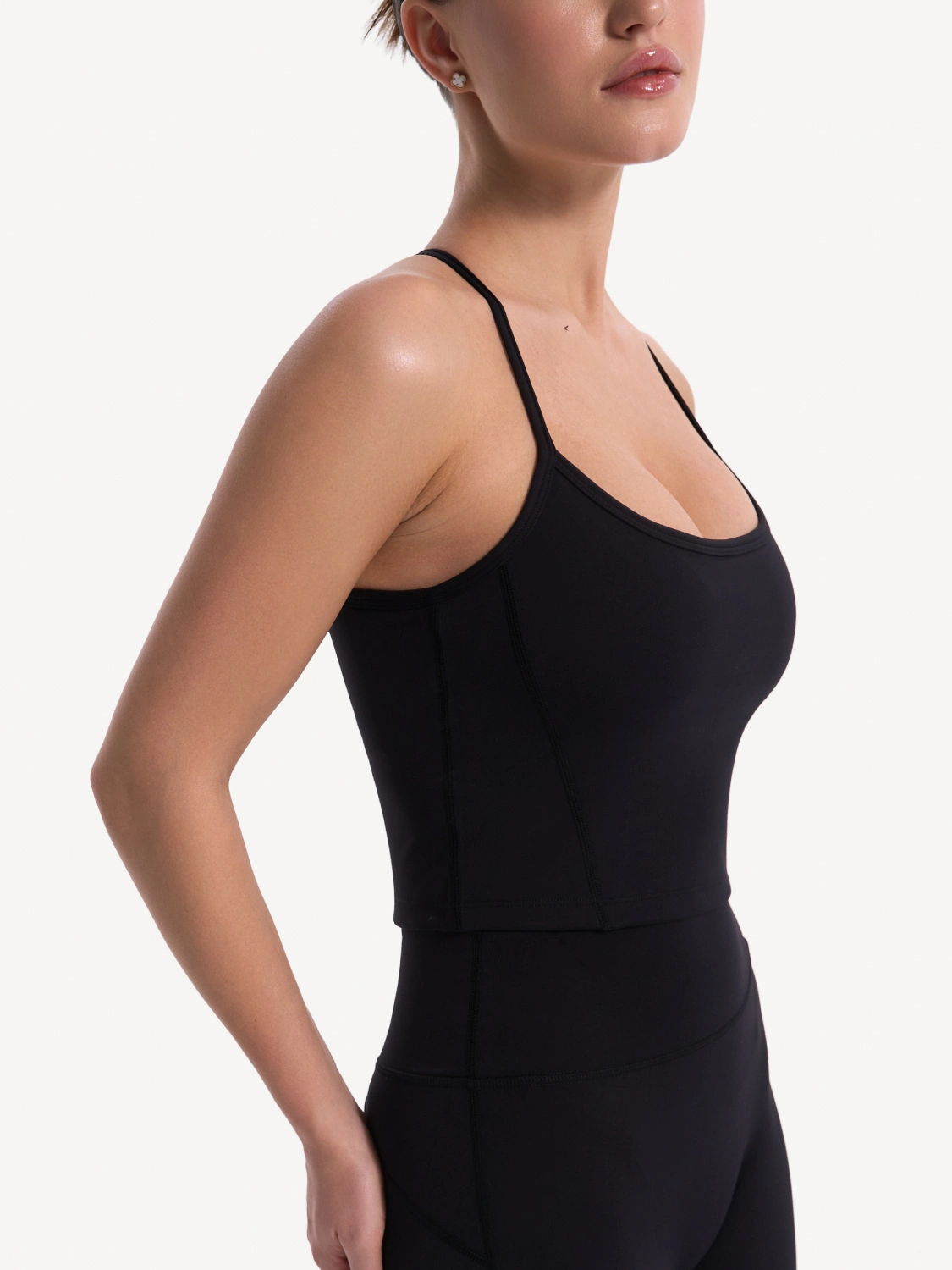 Топ на бретелях sportswear Черный - фото 4