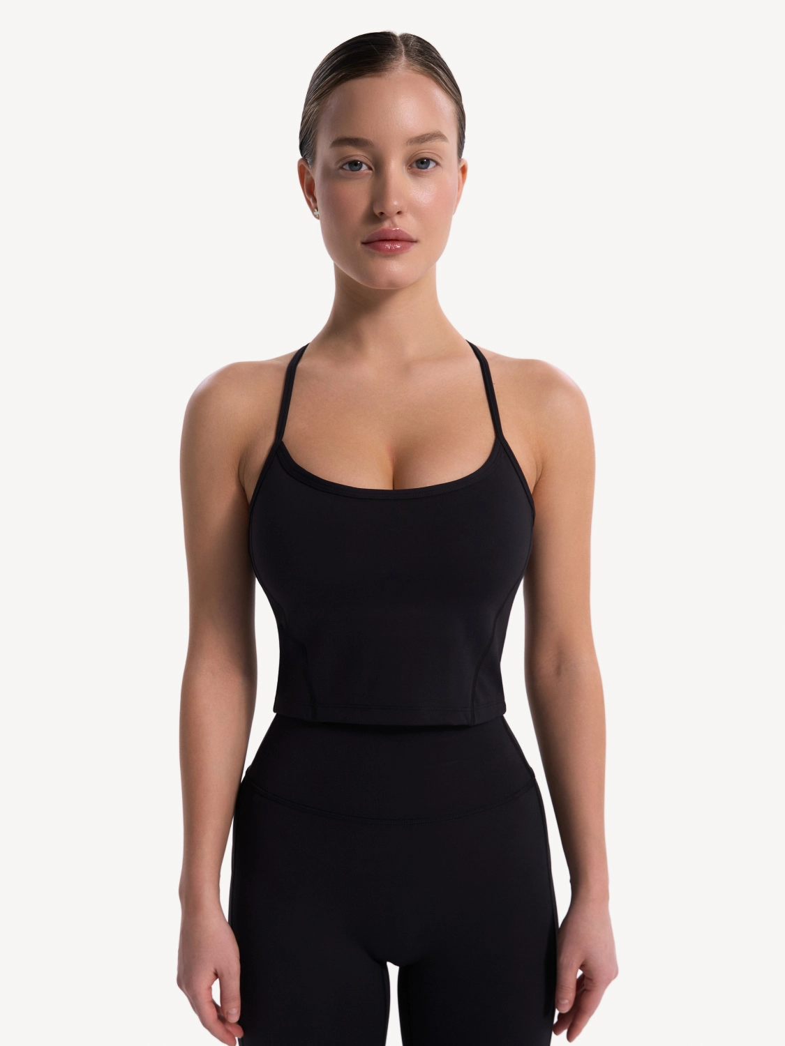 Топ на бретелях sportswear Черный