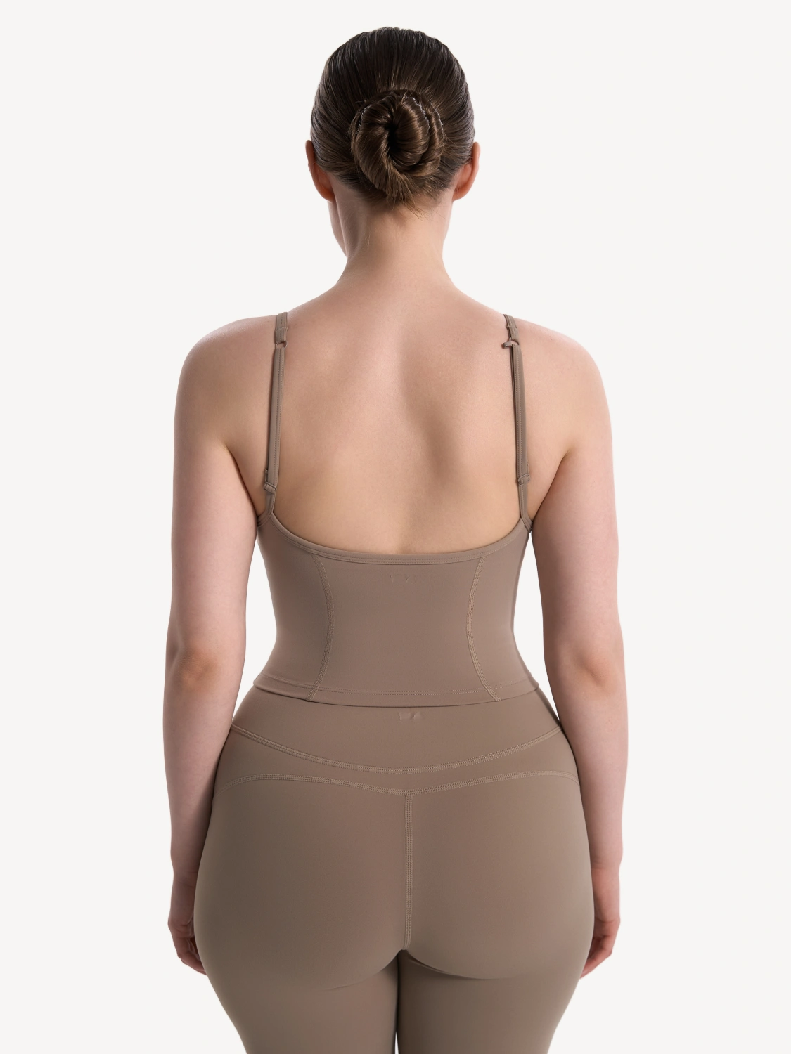Топ на бретелях sportswear Серо-Коричневый - фото 5